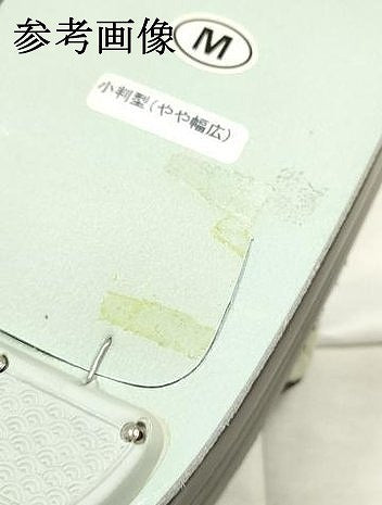 平和屋着物●和装小物　和装草履　ホースヘア　牛皮底　Mサイズ　逸品　未使用　AABI2309ay