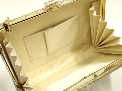 平和屋着物●和装小物　和装バッグ・草履セット　ハンドバッグ　クラッチバッグ　金糸　逸品　AABI2320ay