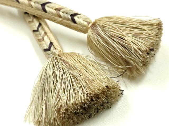 平和屋着物●極上　有職組紐道明　帯締め　丸源氏組　宮内庁御用　国立博物館御用　東京芸術大学御用 　逸品　AABI2362ay