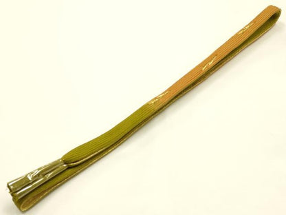平和屋着物●和装小物　帯締め・帯揚げセット　高麗組　柄絞り　草花地紋　金糸　暈し　正絹　逸品　未使用　AABI2378ay