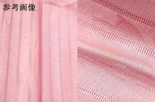平和屋着物＊夏物 和装小物 帯締め・帯揚げセット 平組 レース組 芝花地紋 逸品 未使用 AABI2386ay