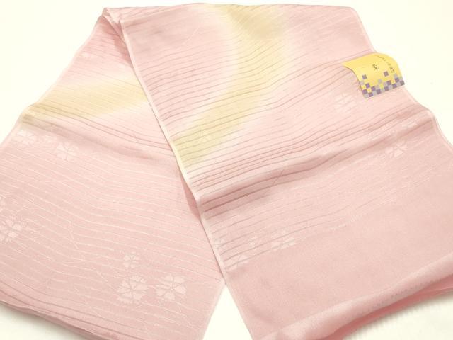 平和屋着物＊夏物 和装小物 帯締め・帯揚げセット 平組 レース組 小田巻房 引き染ぼかし 逸品 未使用 AABI2387ay