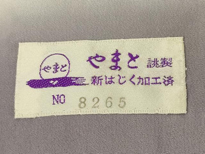 平和屋着物●訪問着　作家物　エ霞桜文　やまと誂製　正絹　逸品　AABI2405ck