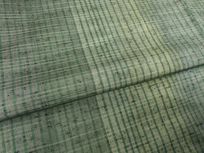 平和屋着物●上質な紬　間道　正絹　逸品　AABI2424ck