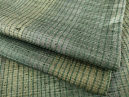 平和屋着物●上質な紬　間道　正絹　逸品　AABI2424ck