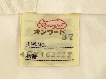 平和屋着物●豪華振袖　駒刺繍　花唐草文　金彩　正絹　逸品　AABI2432ck