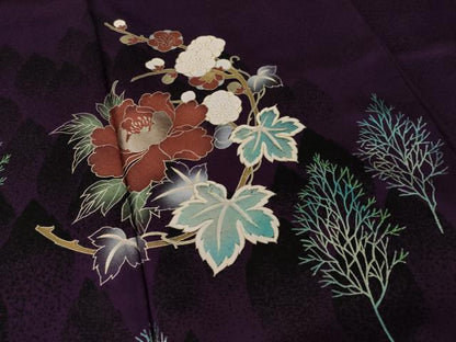 平和屋着物●豪華振袖　花丸文　金彩　正絹　逸品　AABI2442ck