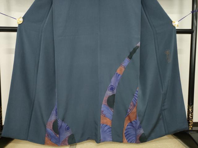 平和屋着物●世界的人形師　辻村寿三郎　ジュサブロー　訪問着　幾何学文　金彩　正絹　逸品　AABI2459ck