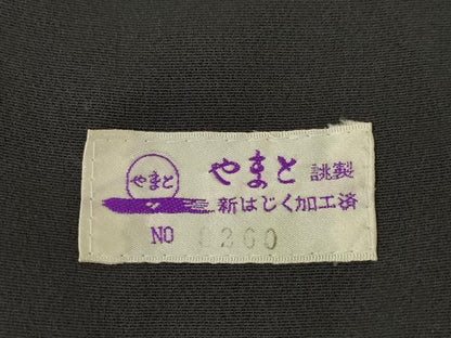 平和屋着物●訪問着　絞り　遠山文　金通し地　やまと誂製　正絹　逸品　AABI2462ck