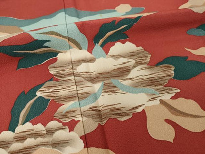 平和屋着物●ファッションデザイナー　HIROKO KOSHINO　コシノヒロコ　訪問着　花鳥文　正絹　逸品　AABI2465ck