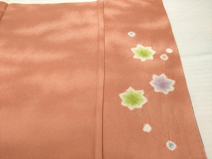 平和屋着物●訪問着　絞り　刺繍　鴛鴦吉祥花文　金彩　正絹　逸品　AABI2469ck