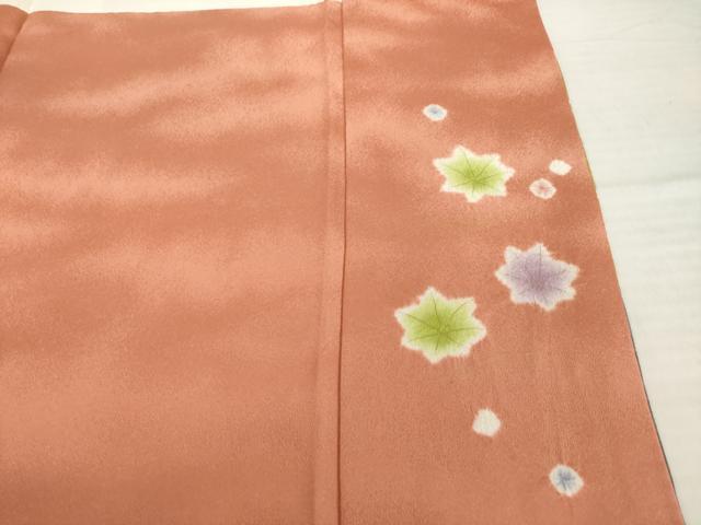 平和屋着物●訪問着　絞り　刺繍　鴛鴦吉祥花文　金彩　正絹　逸品　AABI2469ck
