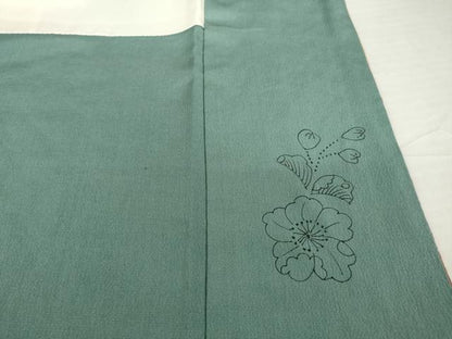平和屋着物●訪問着　辻が花　暈し染　金彩　正絹　逸品　AABI2478ck