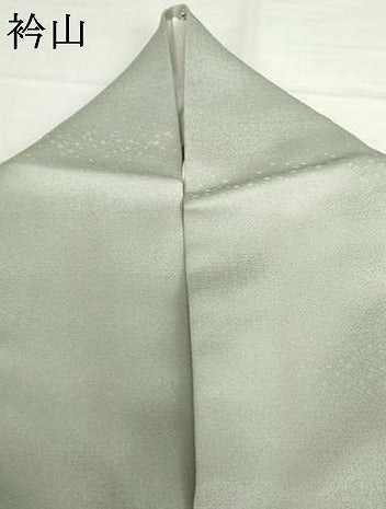 平和屋着物●訪問着　刺繍　短冊草花文　金糸　正絹　逸品　AABI2481cs