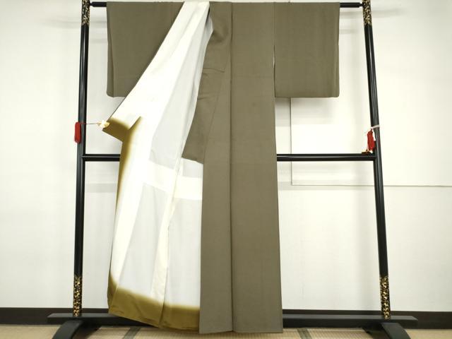 平和屋着物●小紋師　北原寿永　江戸小紋　角通し　正絹　逸品　AABI2488cs