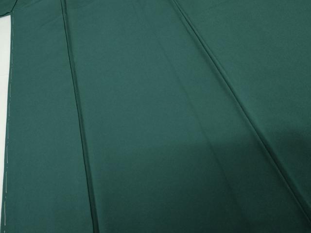 平和屋着物●上質な色無地　鉄色　正絹　逸品　未使用　AABI2513cs