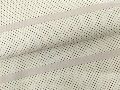 平和屋着物●本場大島紬　白大島　一元絣　横段文　正絹　逸品　AABI2520cs