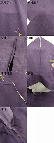 平和屋着物●訪問着　作家物　辻が花　暈し染め　正絹　逸品　AABI2551cs