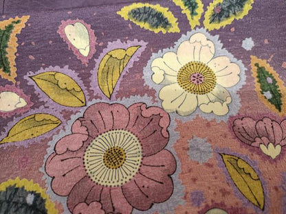 平和屋着物●訪問着　作家物　辻が花　暈し染め　正絹　逸品　AABI2551cs