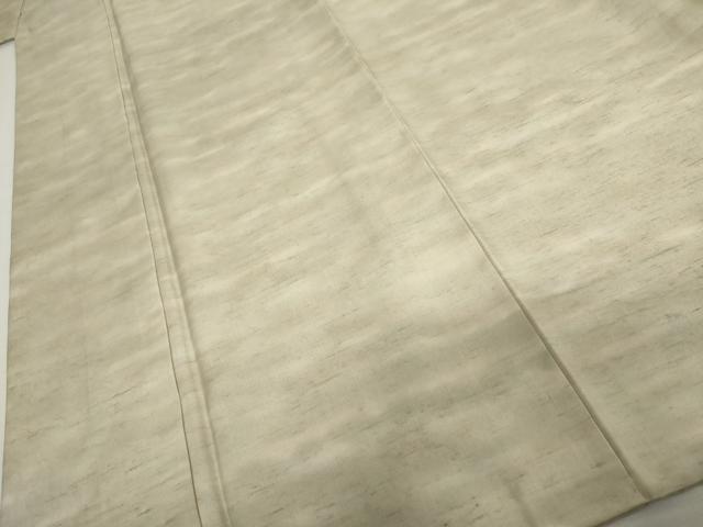 平和屋着物●石川県指定無形文化財　牛首紬　白山工房　手織り　霞文　さが美扱い　正絹　逸品　AABI2554cs