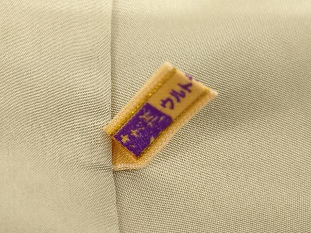 平和屋着物●石川県指定無形文化財　牛首紬　白山工房　手織り　霞文　さが美扱い　正絹　逸品　AABI2554cs