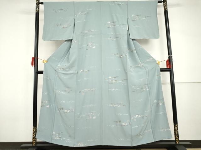 平和屋着物●総刺繍　訪問着　中国三大刺繍　相良刺繍　吉祥宝尽くし　正絹　逸品　未使用　AABI2560cs