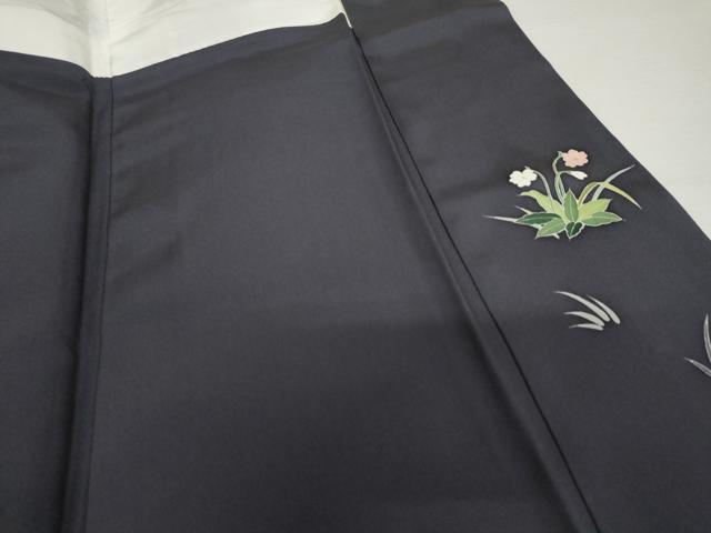 平和屋着物●京友禅作家　中島遥香　訪問着　枝花文　正絹　逸品　AABI2573cs