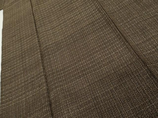 平和屋着物●男性　本場大島紬　アンサンブル　精華　徳太郎柄　正絹　逸品　AABI2585cs