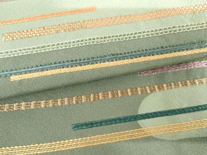平和屋着物●京縫　月聖子　訪問着　刺繍　エ霞文　正絹　逸品　AABI2606cs