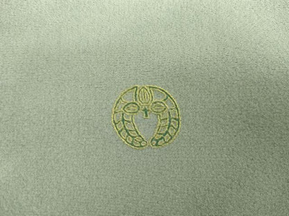 平和屋着物●京縫　月聖子　訪問着　刺繍　エ霞文　正絹　逸品　AABI2606cs