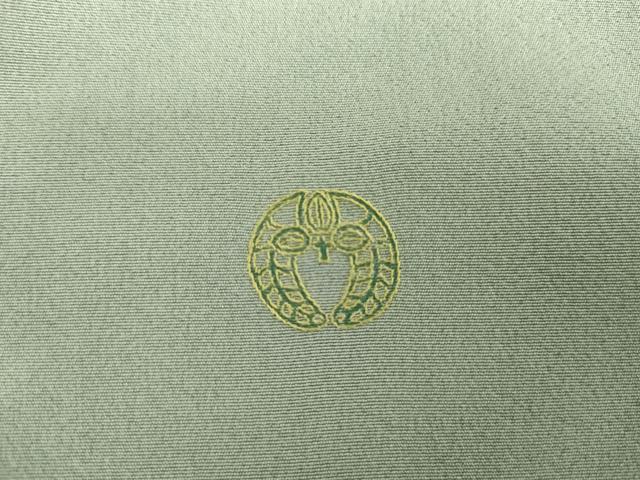 平和屋着物●京縫　月聖子　訪問着　刺繍　エ霞文　正絹　逸品　AABI2606cs
