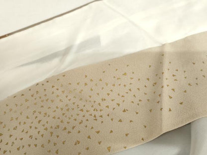 平和屋着物●訪問着　駒刺繍　枝花文　暈し染め　金彩　ますいわ屋扱い　正絹　逸品　AABI2608cs