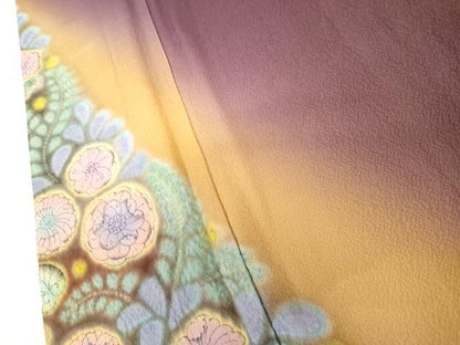 平和屋着物●豪華振袖　作家物　泰常　辻が花　暈し染め　正絹　逸品　AABI2627cs
