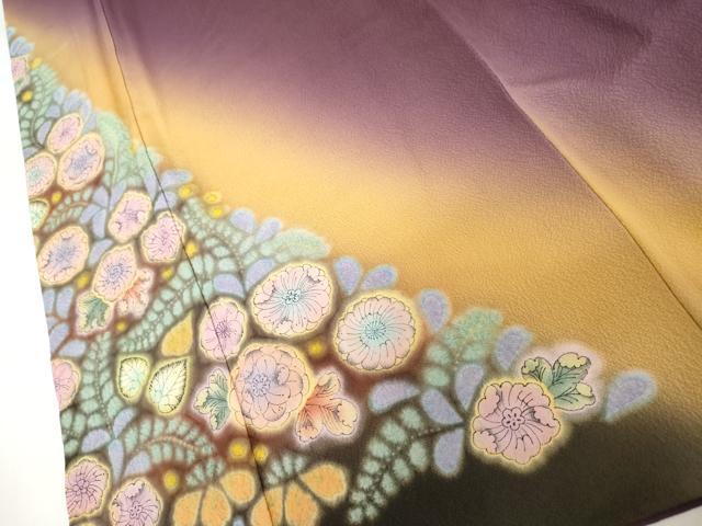 平和屋着物●豪華振袖　作家物　泰常　辻が花　暈し染め　正絹　逸品　AABI2627cs