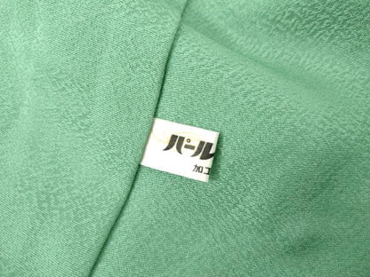 平和屋着物●訪問着　駒刺繍　絞り　雪輪花松文　金銀彩　正絹　逸品　AABI2631cs