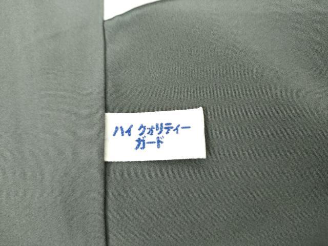 平和屋着物●訪問着　手描き　シロサギ　白鷺　金彩　正絹　逸品　AABI2632cs