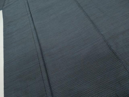 平和屋着物●男性　本場大島紬　亀甲絣　正絹　逸品　AABI2638cs