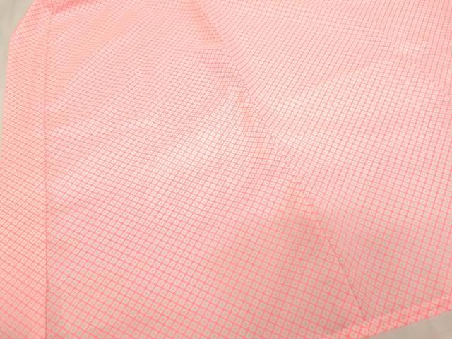 平和屋着物∵子供　女の子　長襦袢　単衣　鹿の子文　洗える着物　AABI2665ja