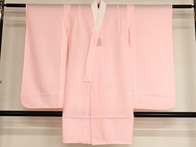 平和屋着物[]七五三　女の子　７歳　祝着　四つ身　長襦袢（単衣）セット　扇面花車文　金彩　AABI2690ja