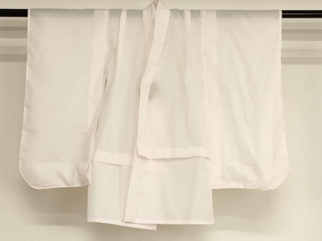 平和屋着物[]七五三　女の子　３歳　祝着　三つ身　長襦袢・被布セット　鴛鴦桜文　暈し染め　金彩　AABI2704ja
