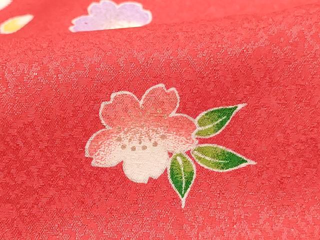 平和屋着物[]七五三　女の子　３歳　祝着　三つ身　被布セット　舞花文　鈴　暈し染め　金彩　AABI2718ja