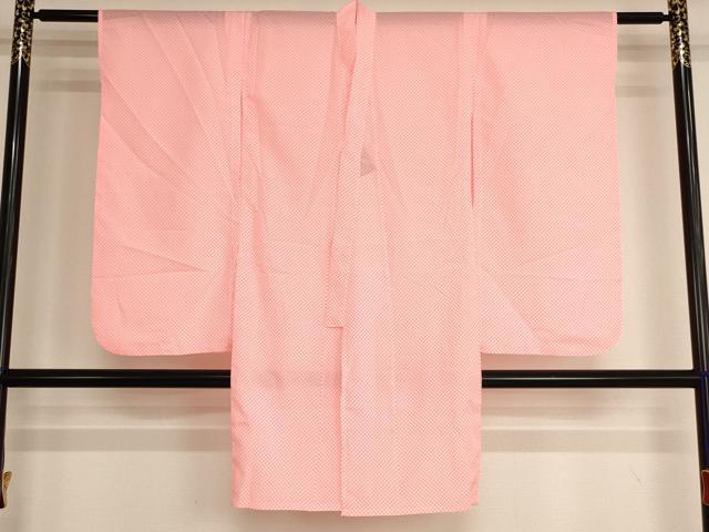 平和屋着物[]七五三　女の子　３歳　祝着　三つ身　長襦袢（単衣）セット　花車舞蝶文　暈し染め　金彩　AABI2737ja
