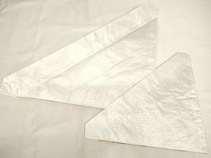 平和屋本店▼打敷 内敷 2点セット 三角 金襴 鳳凰文 法衣 寺院 仏具 仏教 僧侶 神職 装束 未使用 AABI2804ja