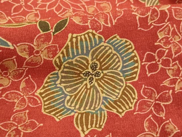 平和屋着物∵女の子　十三参り　子供　祝着　草花文　逸品　AABI2842ja