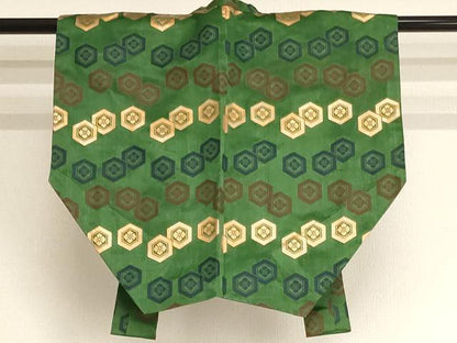 平和屋着物[]七五三 男の子 裃・行灯袴・小物セット 亀甲花文 金糸 逸品 AABI2884ja