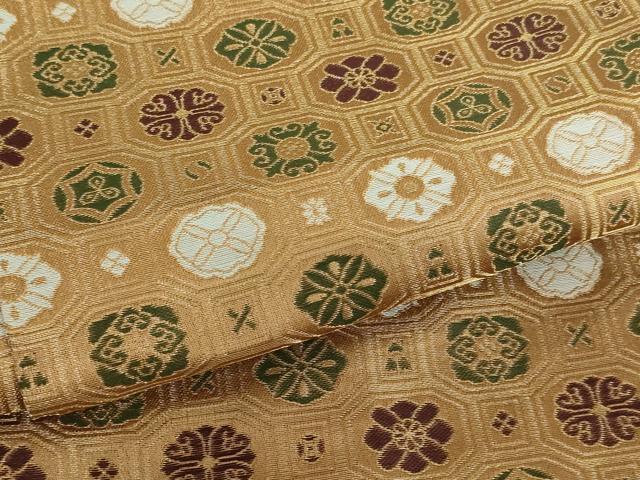 平和屋着物[]七五三　男の子　行灯袴・小物セット　蜀江花文　金糸　逸品　AABI2885ja