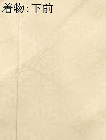 平和屋着物[]お宮参り　男の子　祝着　産着　初着　のしめ　花菱地紋　薄卵色　逸品　AABI2892ja
