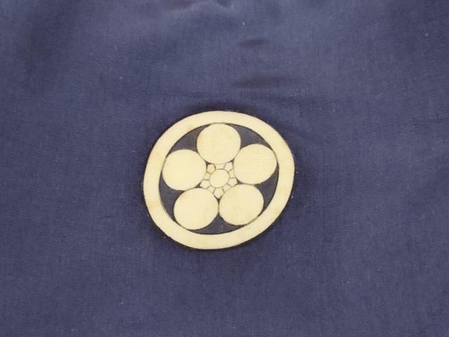 平和屋着物[]お宮参り　男の子　祝着　産着　初着　のしめ　刺繍　鷹　風景松文　暈し染め　金糸　金彩　逸品　AABI2894ja