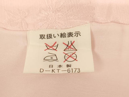 平和屋着物∵子供　女の子　長襦袢　袷　舞菊地紋　薄桜色　AABI2897ja