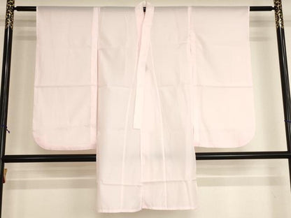 平和屋着物[]七五三　女の子　７歳　祝着　四つ身　長襦袢（単衣）・志古貴セット　薬玉文　金彩　未使用　AABI2898ja